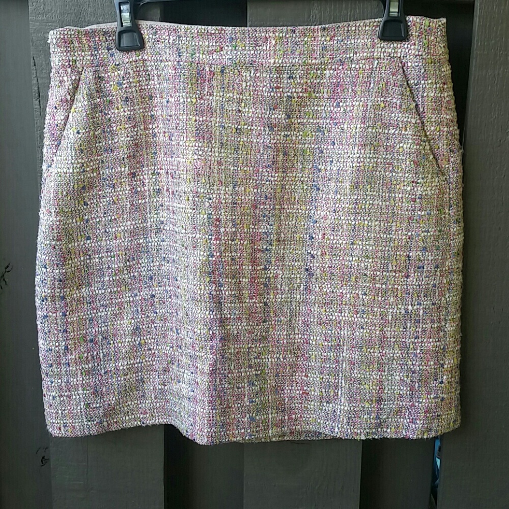 J. Crew Tweed Skirt